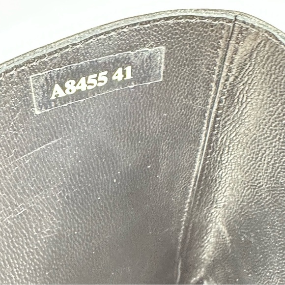 Napoleoni Made In Italy Genuine Leather Heels Boots With Hardware Ankle Size:9.5 - Picture 15 of 16